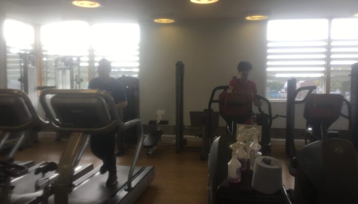 using the gym (2)